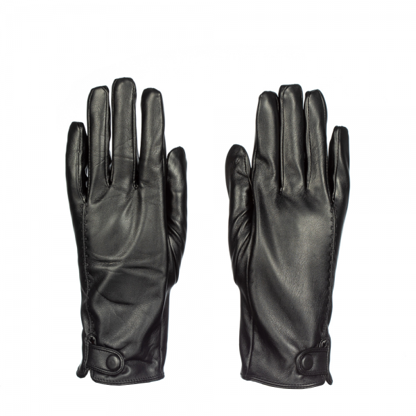 Дамски ръкавици Lamina черен цвят, 3 - Kalapod.bg